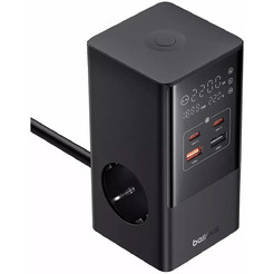 Зарядное устройство с удлинителем Baseus E00023606113-00 35W PowerCombo Cluster Black