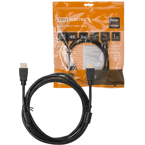 Кабель TDM Electric HDMI - HDMI SQ4040-0004