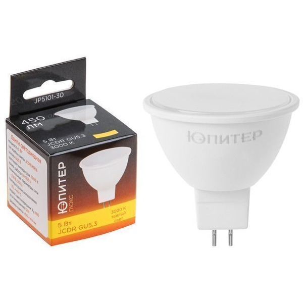 Лампа светодиодная ЮПИТЕР JP5101-30