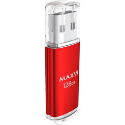 USB флеш-накопитель Maxvi MP 128GB 2.0 red