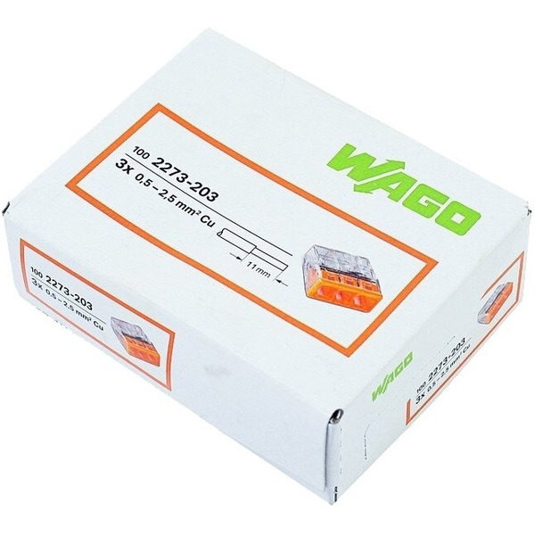 Набор клемм Wago 2273-203 (100шт)