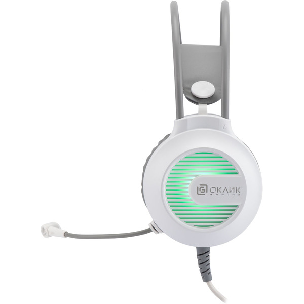 Наушники с микрофоном Oklick HS-L300G (белый)