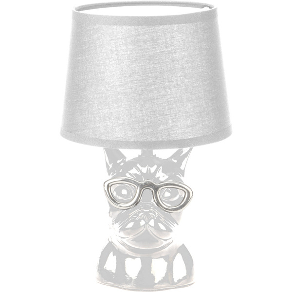 Светильник декоративный настольный REXANT 603-1017 МОБИ "Бульдог" Е14, 40Вт, белый