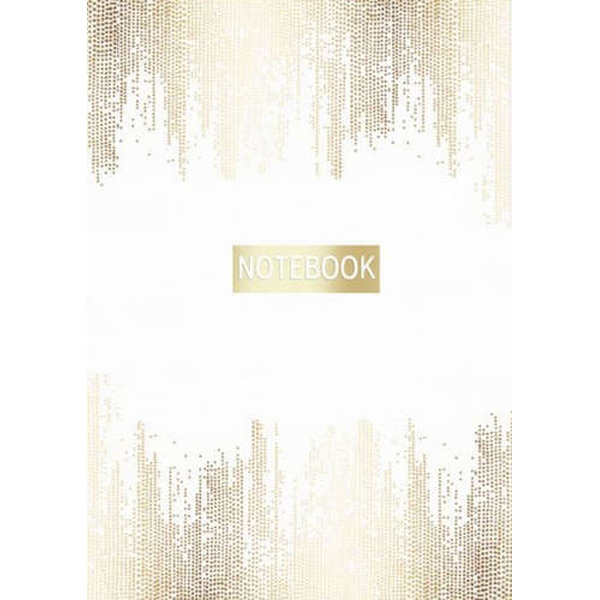 Записная книжка ЗОЛОТО НА БЕЛОМ 45757/А6+ 192стр. ФЕНИКС