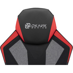 Кресло Oklick 121G (черный/красный)