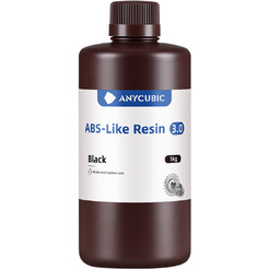 Фотополимерная смола для 3D-принтера Anycubic ABS-Like 3.0 SABL3BK-10 (1л, черный)