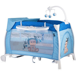 Манеж Lorelli I Lounge Rocker Blue Music Boy