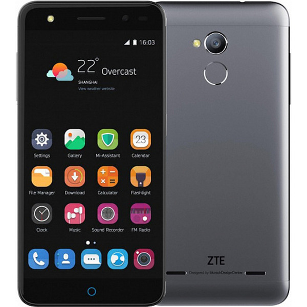 Смартфон ZTE Blade V7 Lite серый