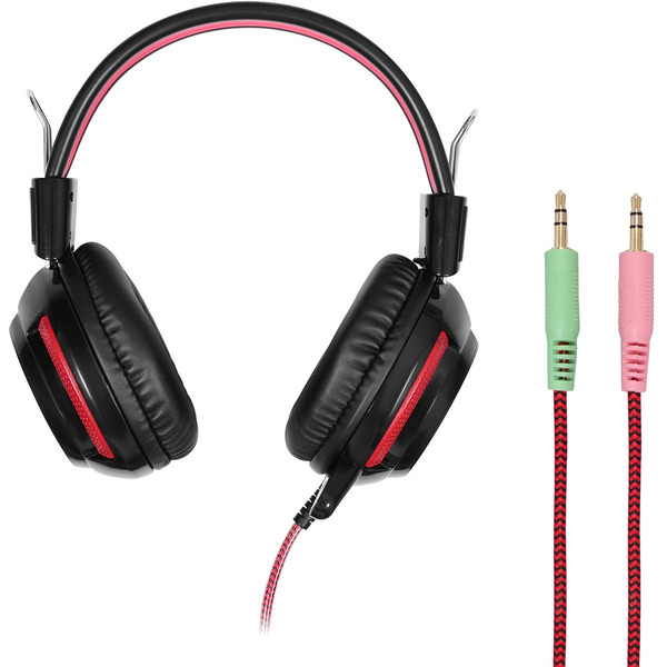 Наушники Oklick HS-G300 Armageddon (черный/красный)