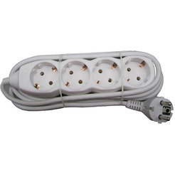 Удлинитель ISSATA IS804.3 (4 гнезда, 3м, заземление)