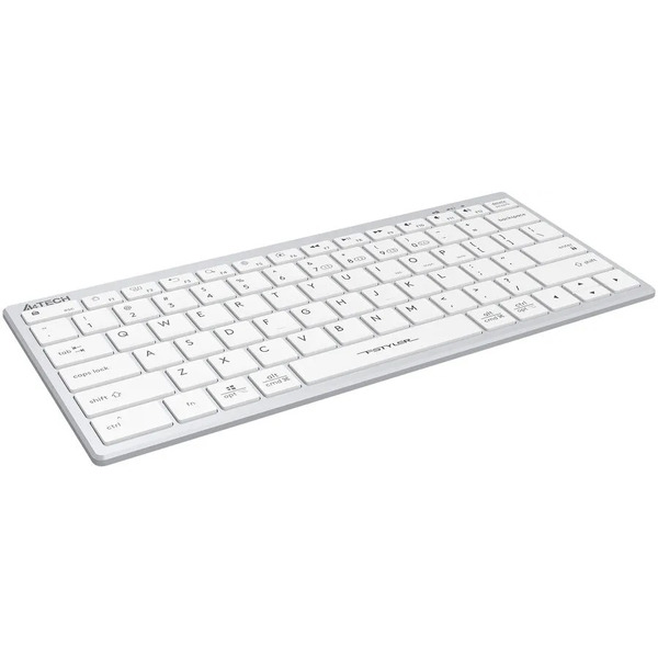 Клавиатура A4Tech Fstyler FBX51C (серебристый/белый)
