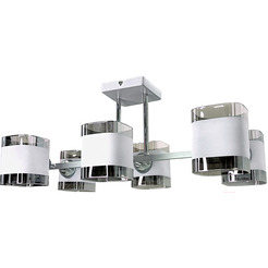 Люстра Aitin-Pro НПБ 02-6x60-101 9089/6 (белый/хром)