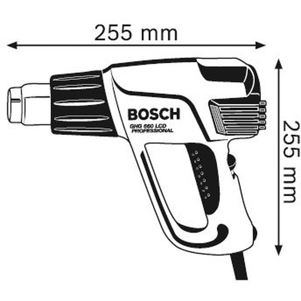 Строительный фен  Bosch GHG 660 LСD (601944302)