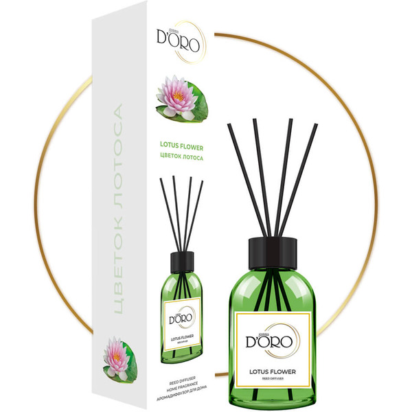 Аромадиффузор Gamma D'ORO Цветок лотоса 100 мл
