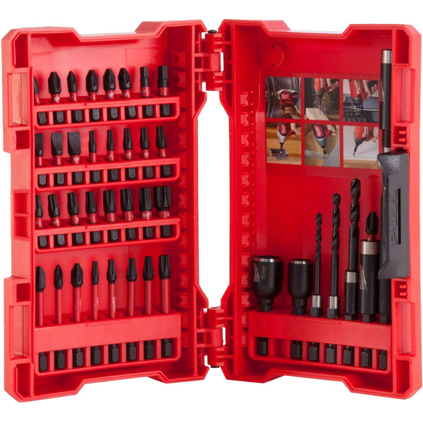 Набор ударных бит и сверел MILWAUKEE SHOCKWAVE 40шт (4932430908)