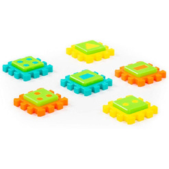 Игрушка развивающая Полесье Пазл №2 91390 (12 элементов, в пакете)