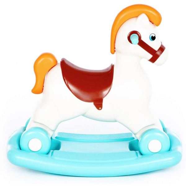 Каталка Полесье Пони сафари 96104 (бирюзовый)