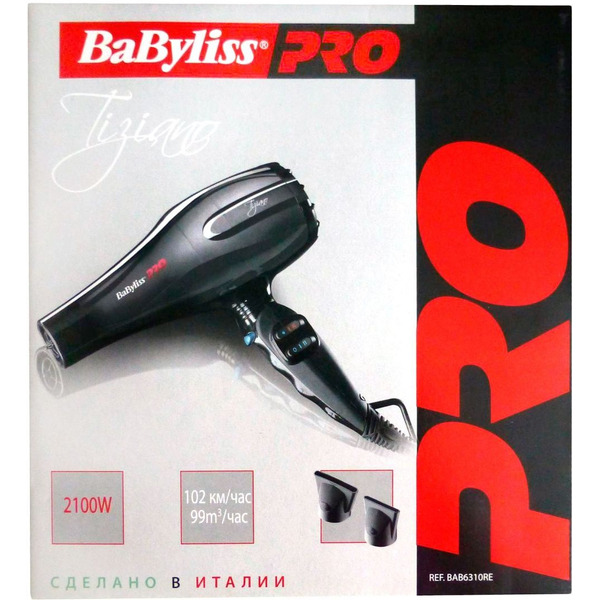 Фен BaByliss PRO Tiziano BAB6310RE