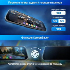 Видеорегистратор-зеркало TrendVision City Mirror