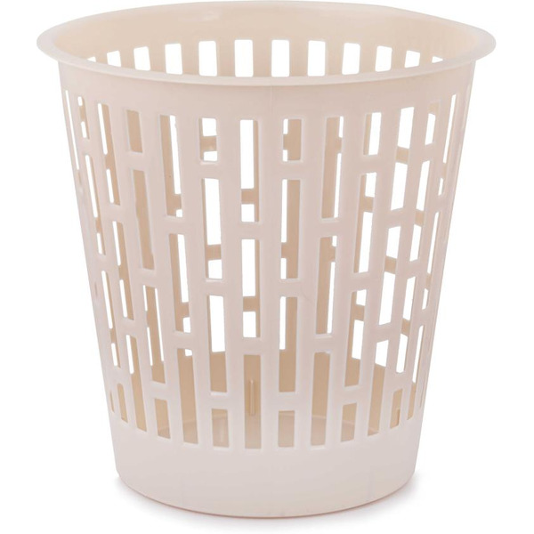 Корзина для бумаг Альтернатива Матрица М8215 9 л (бежевый)