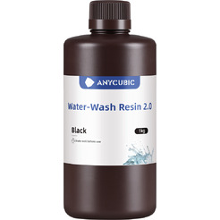 Фотополимерная смола для 3D-принтера Anycubic Water-wash 2.0 SSX2BK-10 (1л, черный)