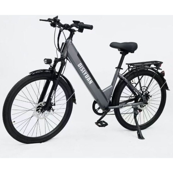 Электровелосипед AVM Grand 26 (серый)