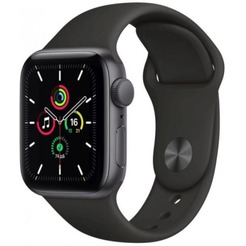 Умные часы Apple Watch SE 2024 40mm Midnight MXE73LL/A (силиконовый ремешок S/M)