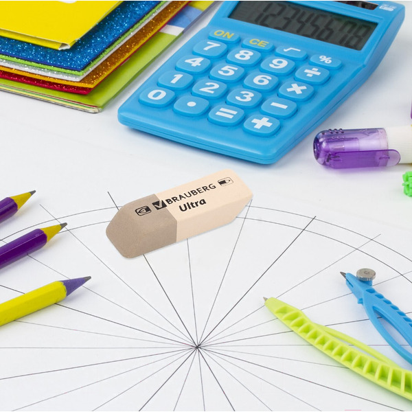 Набор ластиков BRAUBERG Ultra 229600 (6 шт.)