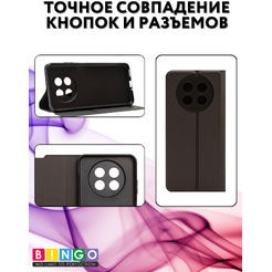 Чехол-книга BINGO Magnetic HUAWEI nova 14i (черный)