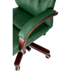 Офисное кресло Бюрократ T-9928WALNUT (зеленый)