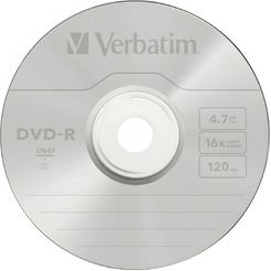 DVD-R диск Verbatim 4.7Gb 16x 43523 (10 шт.)