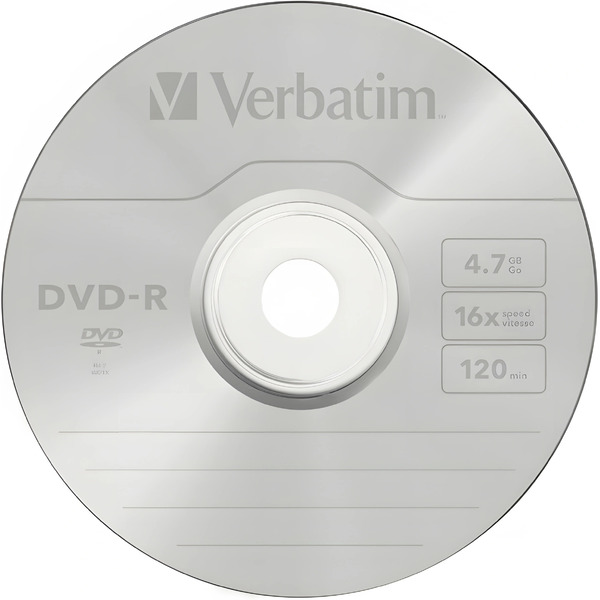 DVD-R диск Verbatim 4.7Gb 16x 43523 (10 шт.)