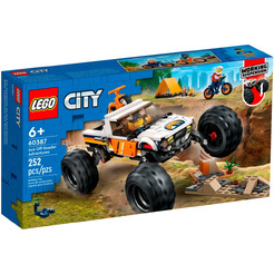 Конструктор LEGO City 60387 Приключения на внедорожнике