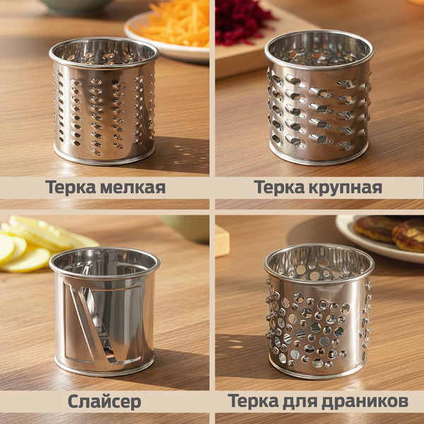 Мясорубка Holt HT-MG-012 (кремовый)