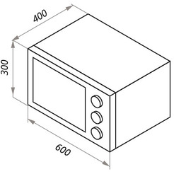 Печь электрическая MAUNFELD СEMOB.363.S1