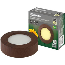 Светильник TDM "Даунлайт" СПО (венге) 6 Вт 120*32 мм 3000К SQ0329-0412