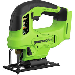 Электролобзик Greenworks GD24JS90 3601707 (без АКБ и ЗУ)