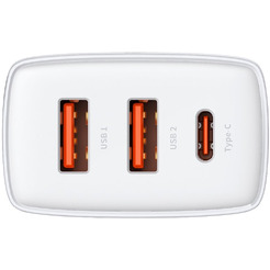Сетевое зарядное Baseus Compact Quick Charger 2U+C 30W CCXJ-E02