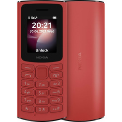 Мобильный телефон NOKIA 105 TA-1557 DS EAC1 RED