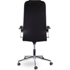 Кресло Brabix Pilot EX-610 CH (кожзам, черный)