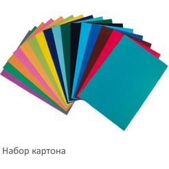 Набор картона и бумаги BRAUBERG 113566