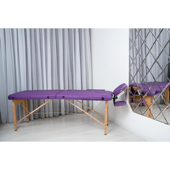 Массажный стол Atlas Sport Складной 2-с 60см 2D-60185/4 (фиолетовый)
