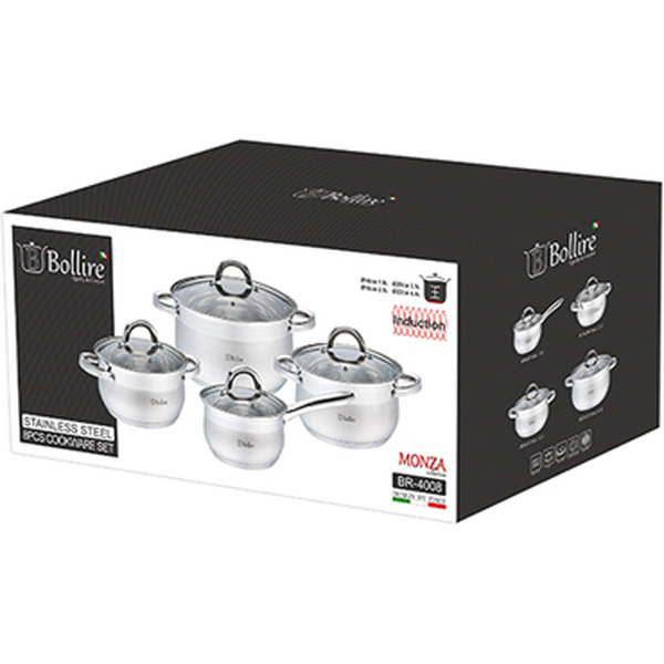 Набор кастрюль BOLLIRE BR-4008