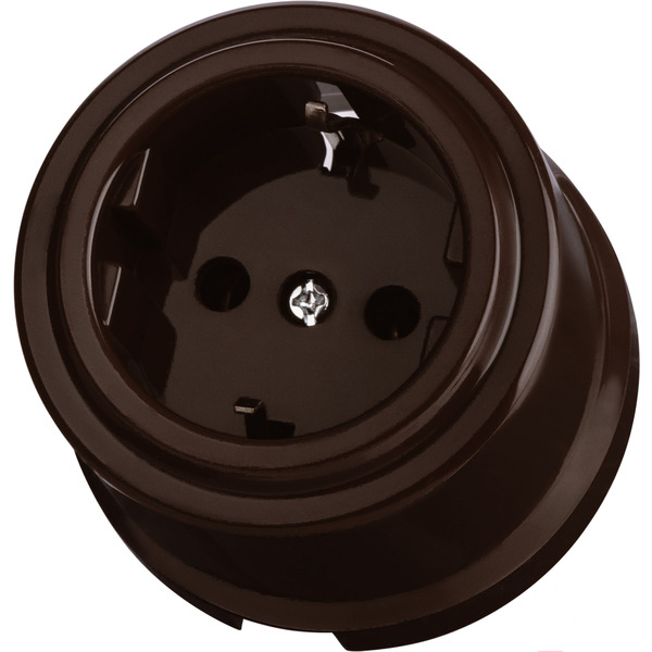 Розетка TDM Electric Виви SQ1820-1417 (коричневый)