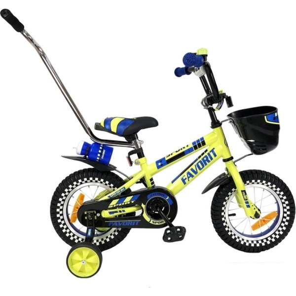 Детский велосипед Favorit Sport 12 (SPT-12GN) желтый