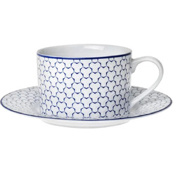 Чашка с блюдцем HomeQueen Воздушная 77100