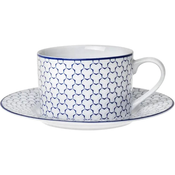 Чашка с блюдцем HomeQueen Воздушная 77100