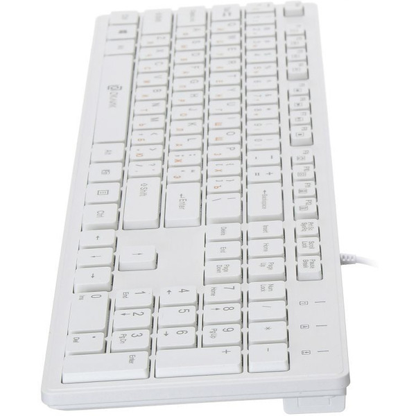 Клавиатура Oklick 500M (белый)