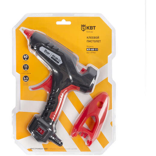 Пистолет клеевой КВТ ПРОФИ КП-60-11 87966