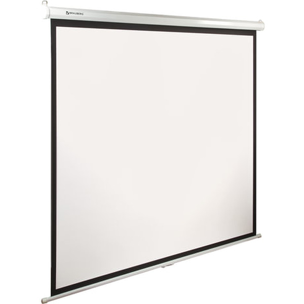 Проекционный экран BRAUBERG Wall 1:1 (150x150) 236725